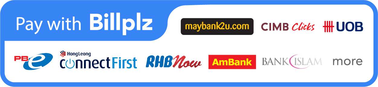 👈 Bayar Secara Online Banking (- RM 10)